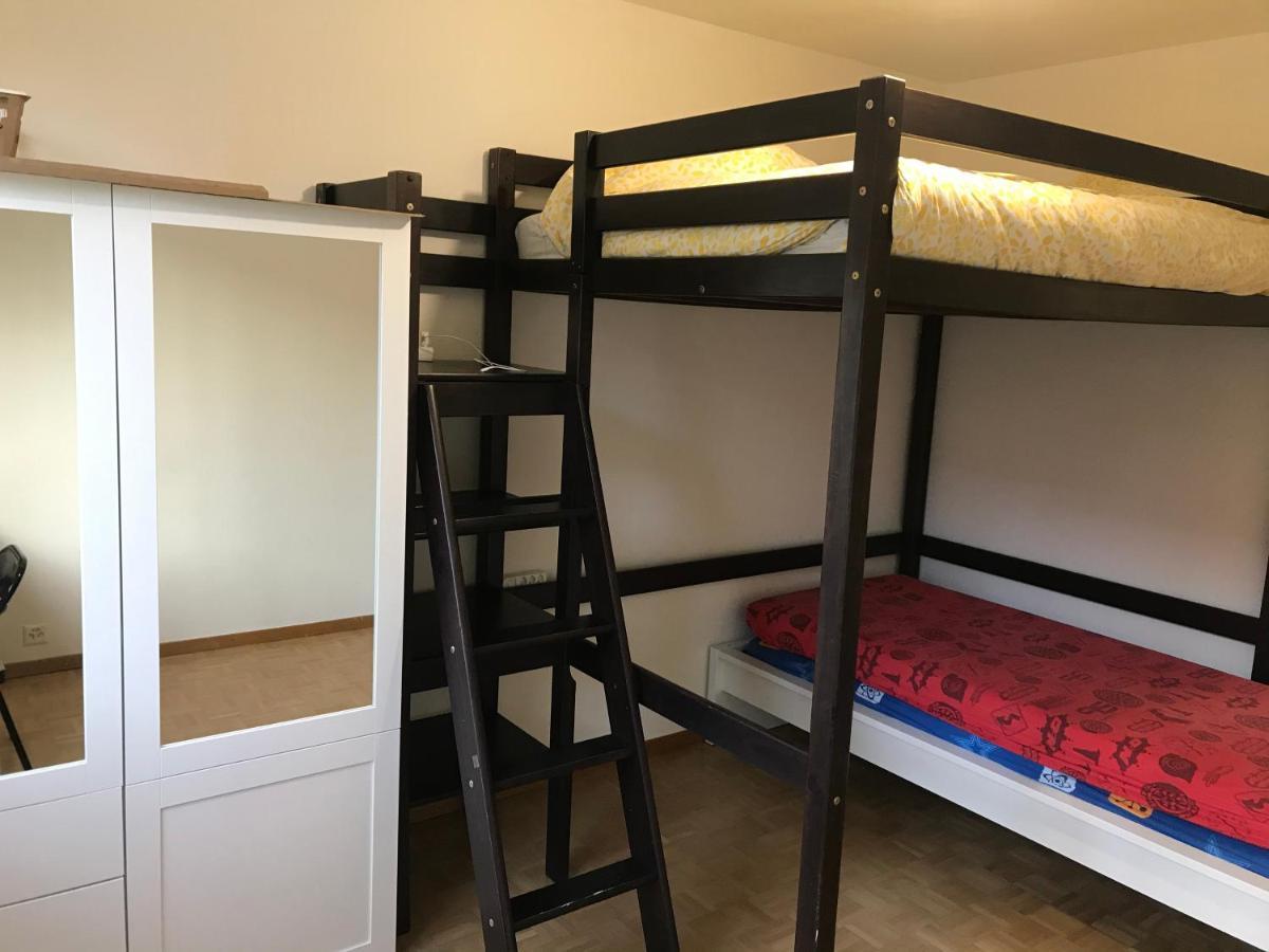 Geneva Bernex - Shared Appartement Roomate Homestay - Tramway 14 Tpg - Viarhona מראה חיצוני תמונה