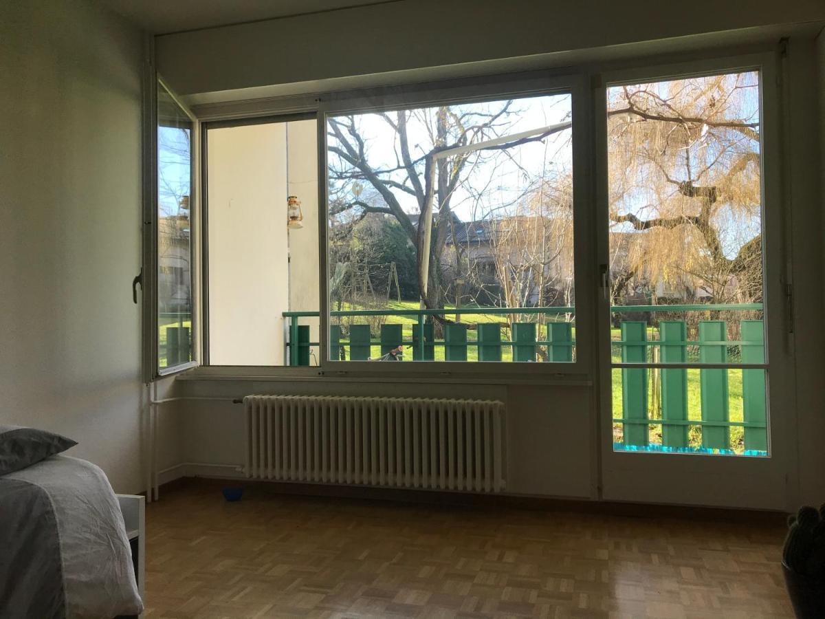 Geneva Bernex - Shared Appartement Roomate Homestay - Tramway 14 Tpg - Viarhona מראה חיצוני תמונה