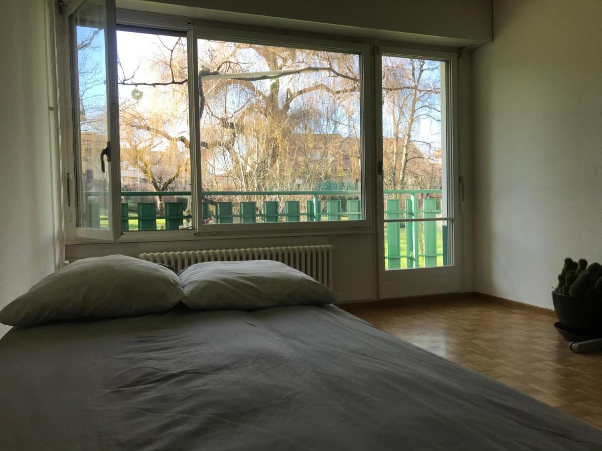 Geneva Bernex - Shared Appartement Roomate Homestay - Tramway 14 Tpg - Viarhona מראה חיצוני תמונה