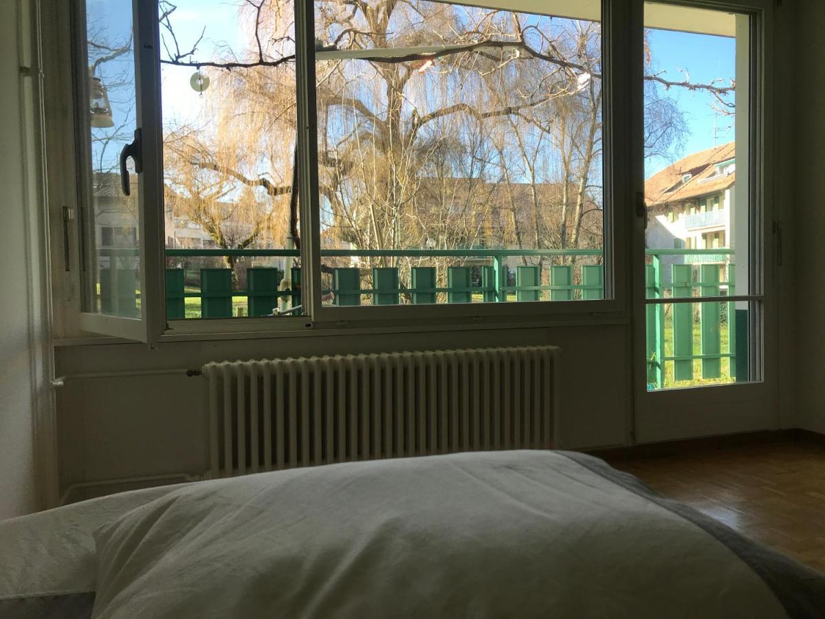 Geneva Bernex - Shared Appartement Roomate Homestay - Tramway 14 Tpg - Viarhona מראה חיצוני תמונה