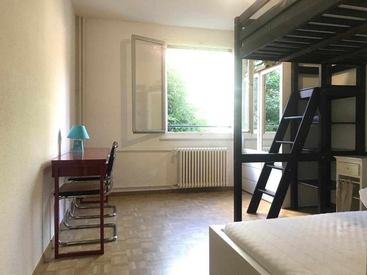 Geneva Bernex - Shared Appartement Roomate Homestay - Tramway 14 Tpg - Viarhona מראה חיצוני תמונה